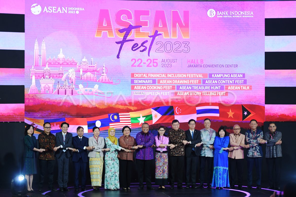 Pembukaan ASEAN Fest 2023 ANTARA Foto