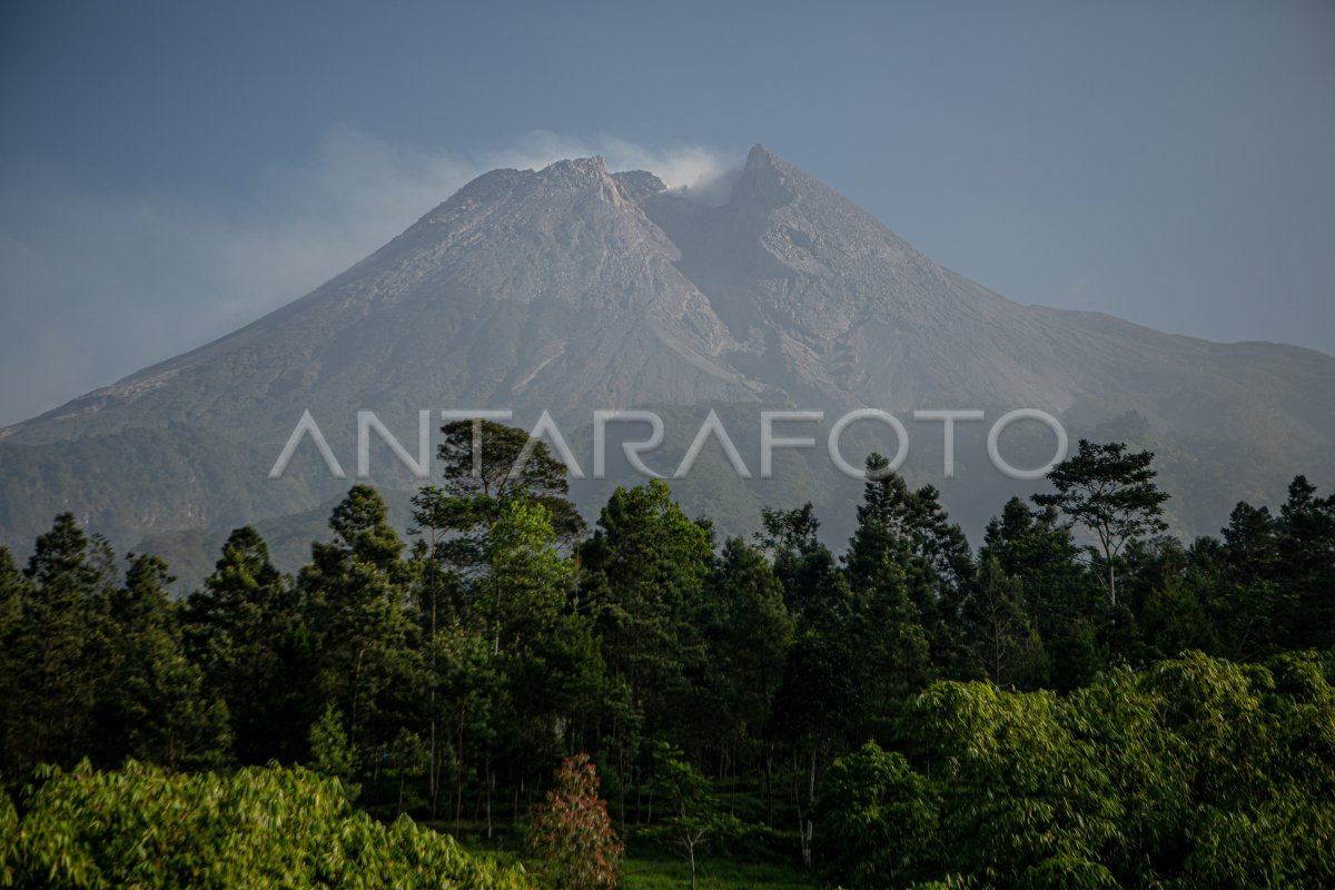 Volume kubah lava Gunung Merapi