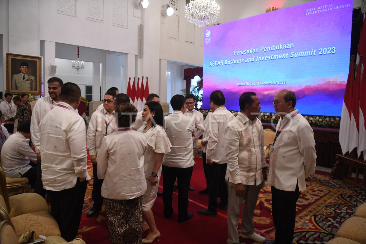 Pembukaan ASEAN Business Investment Summit 2023 | ANTARA Foto