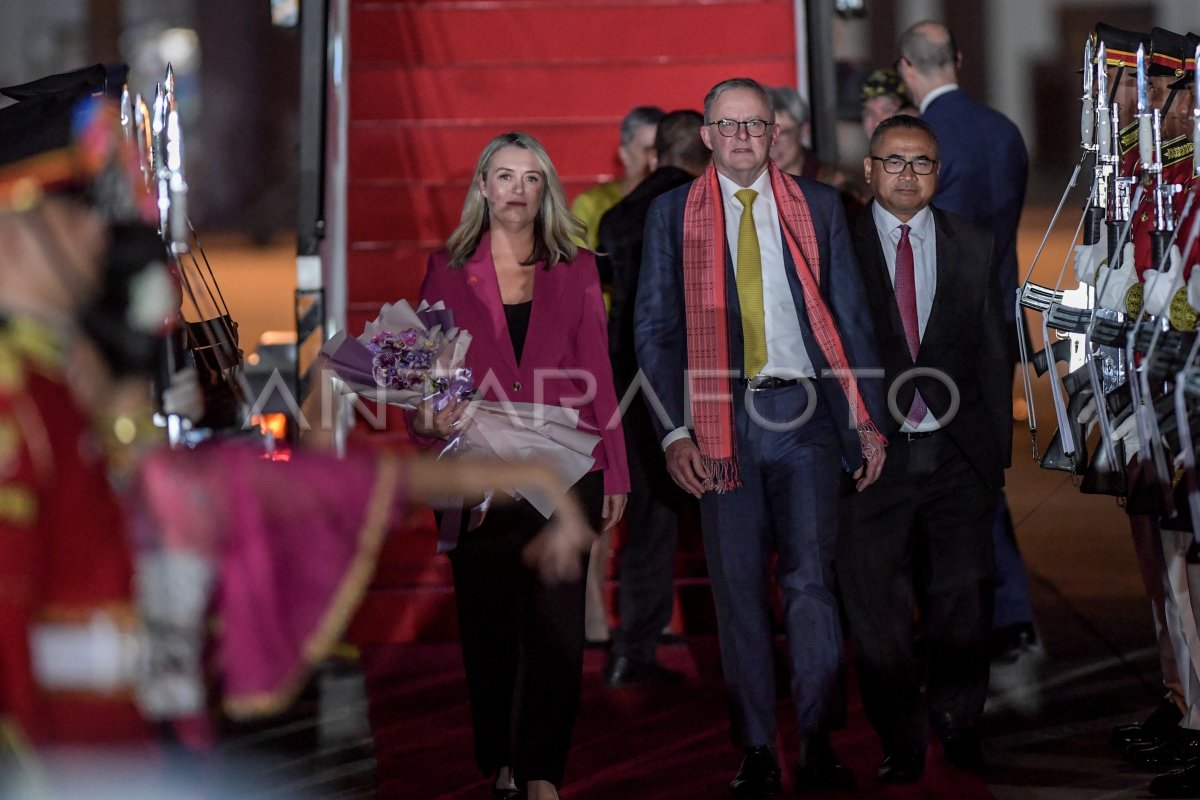 Kedatangan Perdana Menteri Australia Anthony Albanese Antara Foto