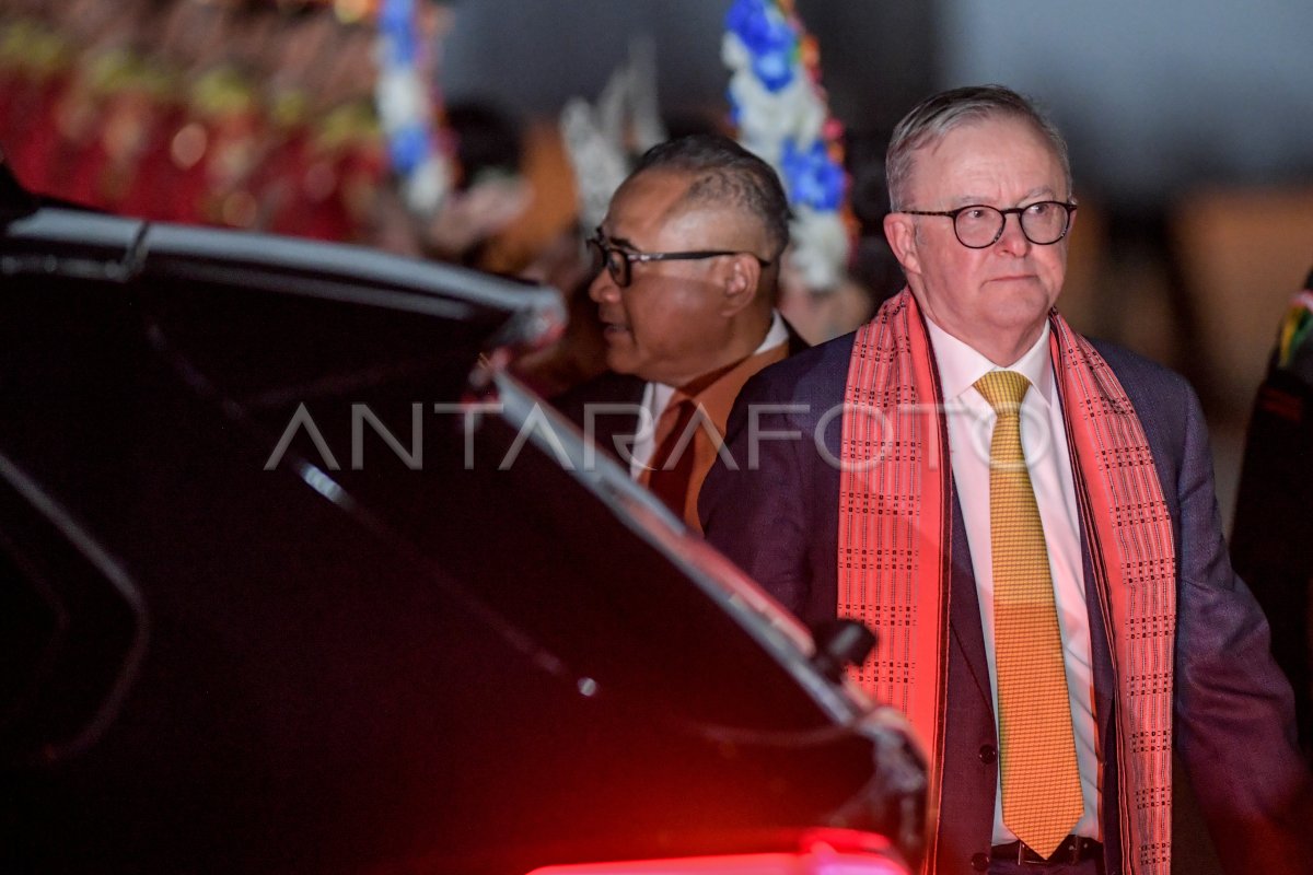 Kedatangan Perdana Menteri Australia Anthony Albanese | ANTARA Foto