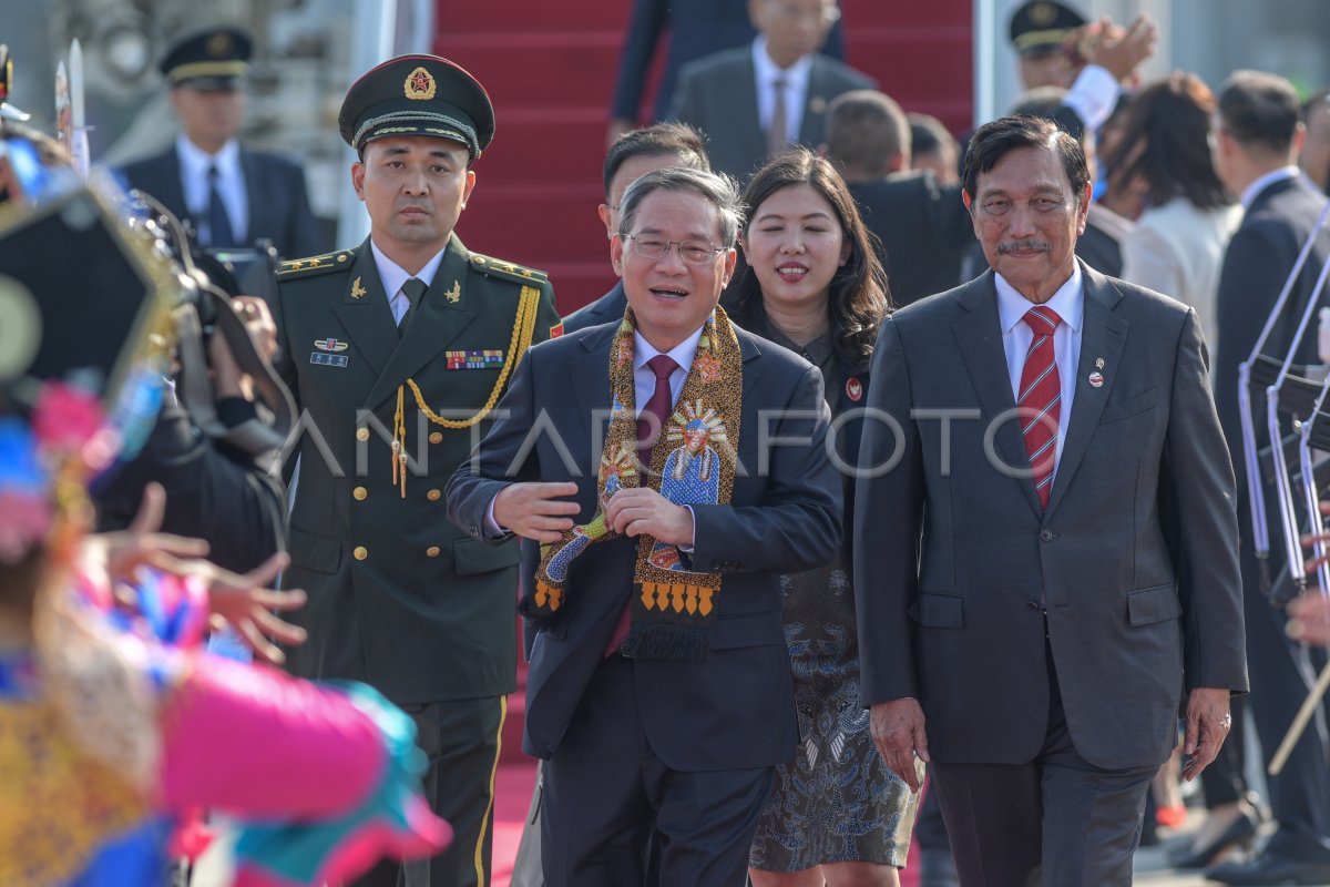 Kedatangan Perdana Menteri China Li Qiang | ANTARA Foto