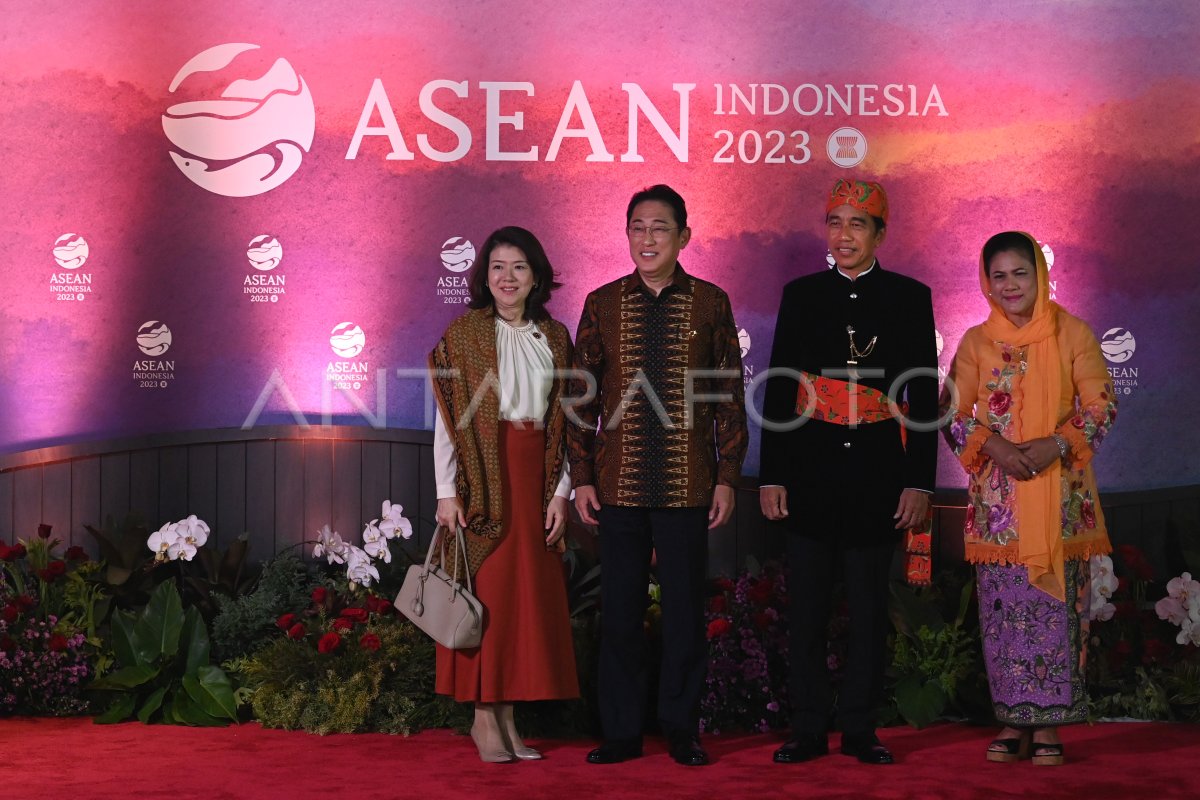 Gala Dinner KTT Ke-43 ASEAN 2023 | ANTARA Foto