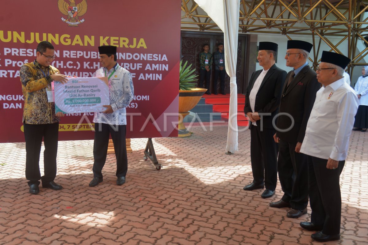 Kunjungan kerja Wapres di Aceh