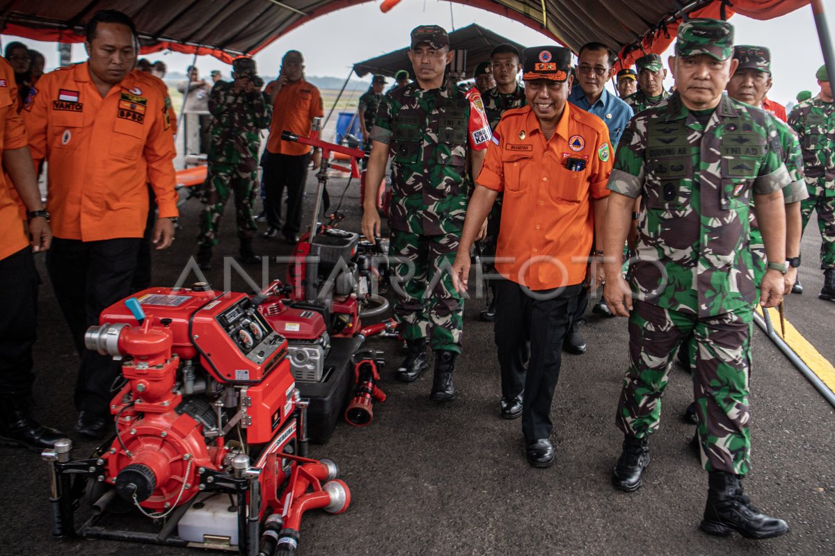 Gelar pasukan evaluasi penanganan karhutla di Sumatera Selatan