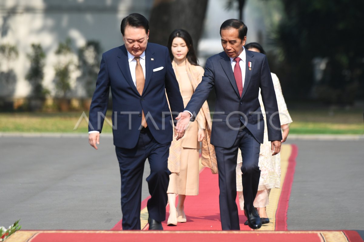 Pertemuan Bilateral Indonesia-Korea Selatan | ANTARA Foto