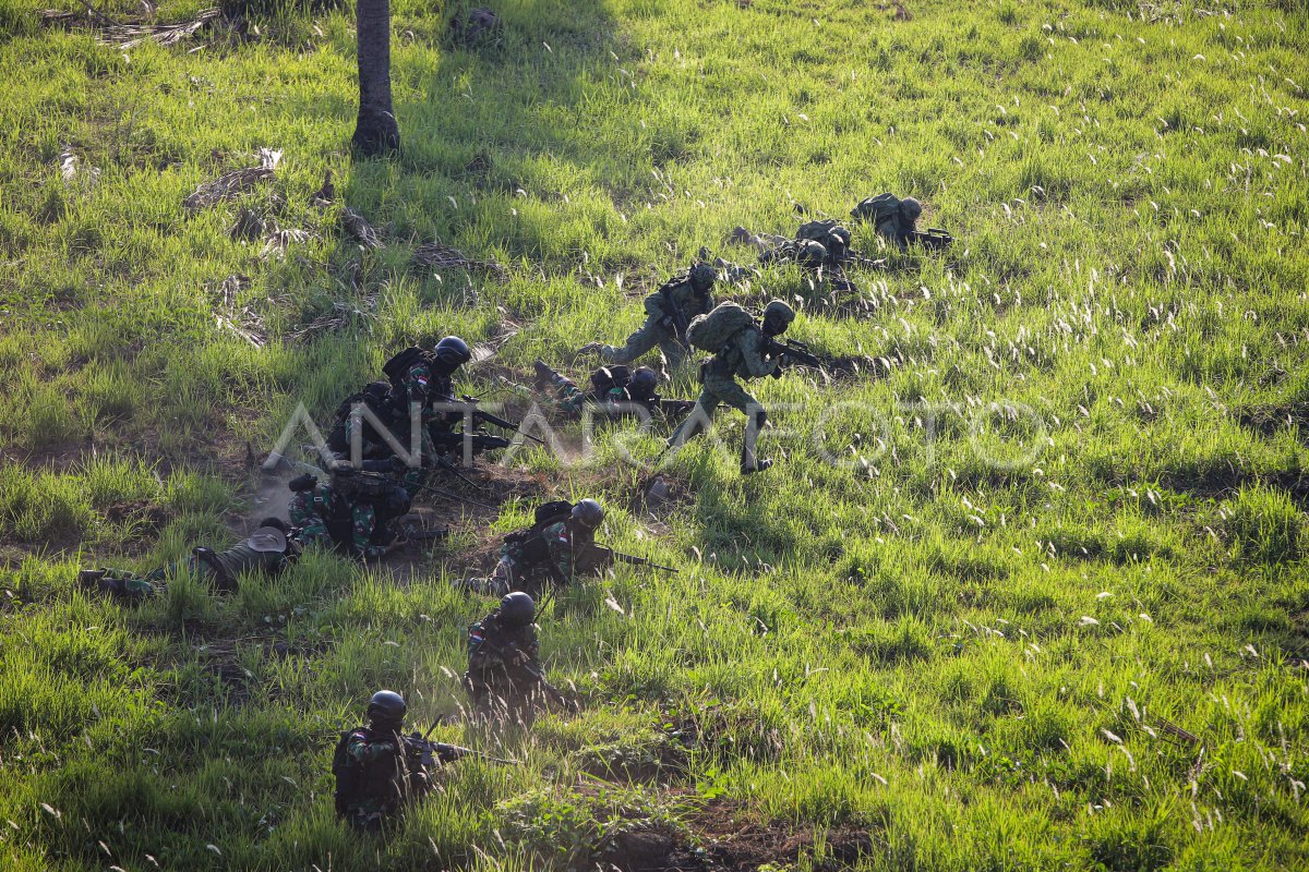 Latgabma operasi amfibi Super Garuda Shield 2023