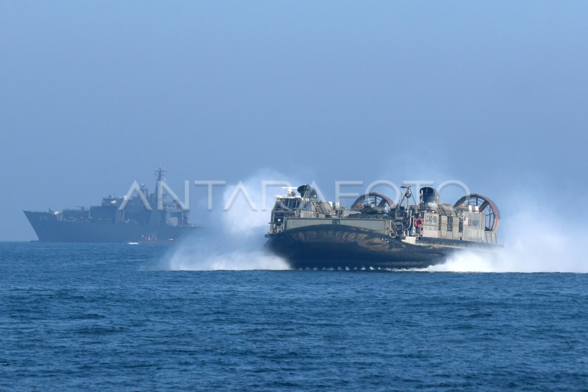 Latihan Super Garuda Shield pendaratan amfibi