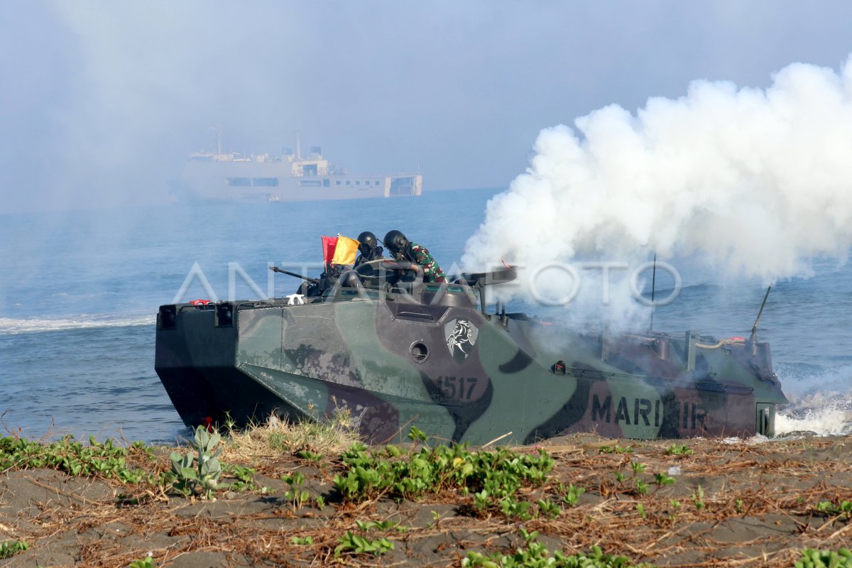 Latihan Super Garuda Shield pendaratan amfibi