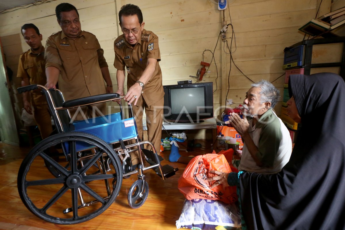 Bantuan Kemensos untuk warga kurang mampu dan difabel