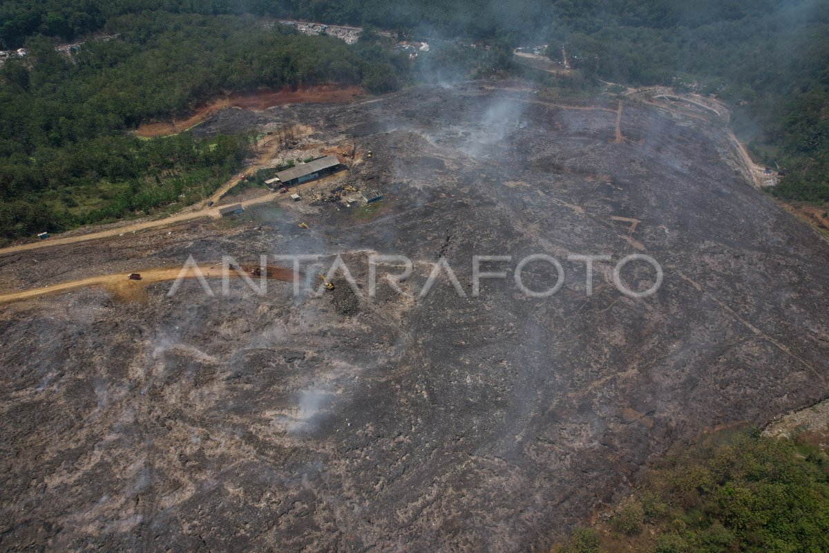 Status Tanggap Darurat Bencana Kebakaran TPA Sarimukti | ANTARA Foto