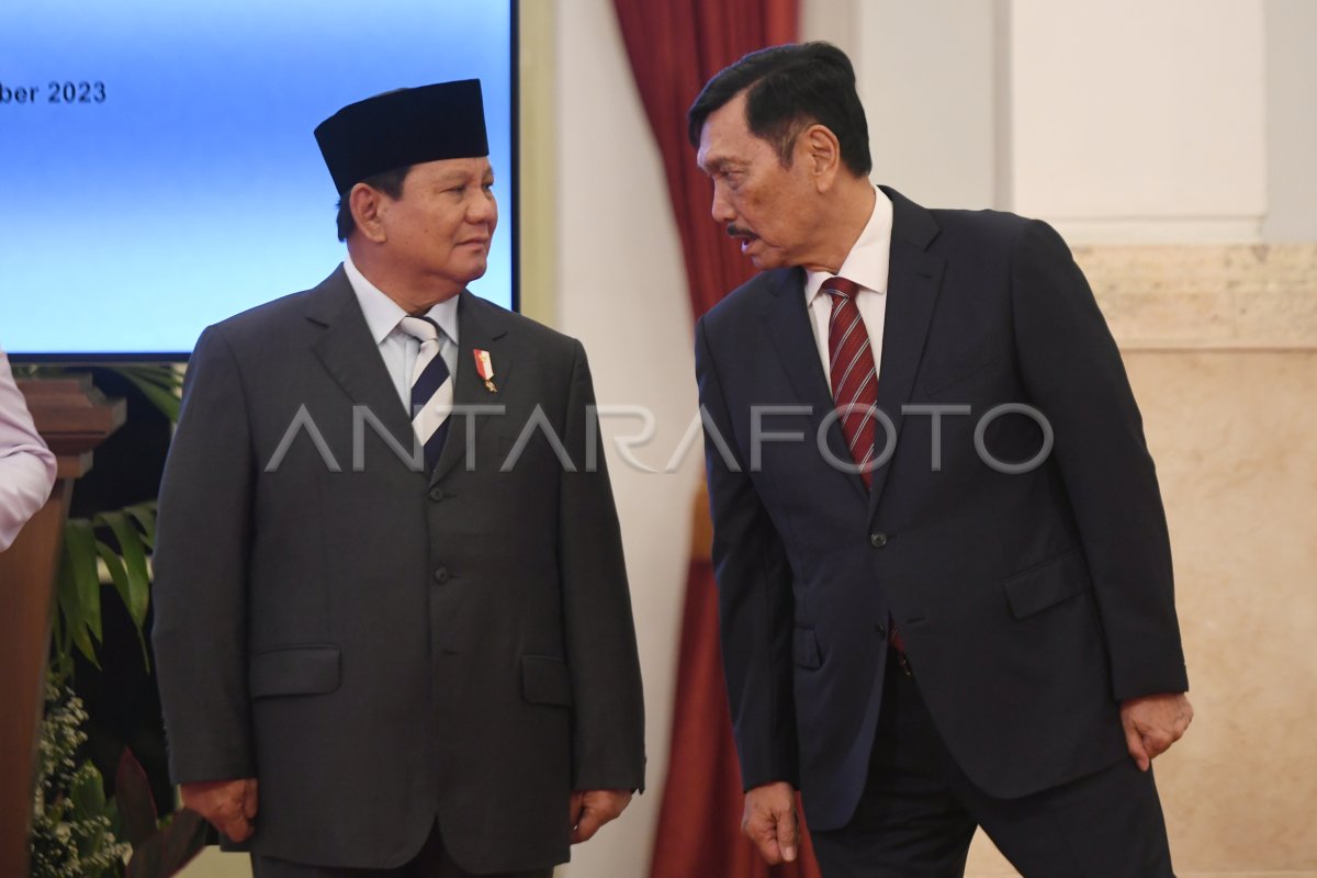 Pelantikan Kepala Bakamla dan Kepala Badan Karantina
