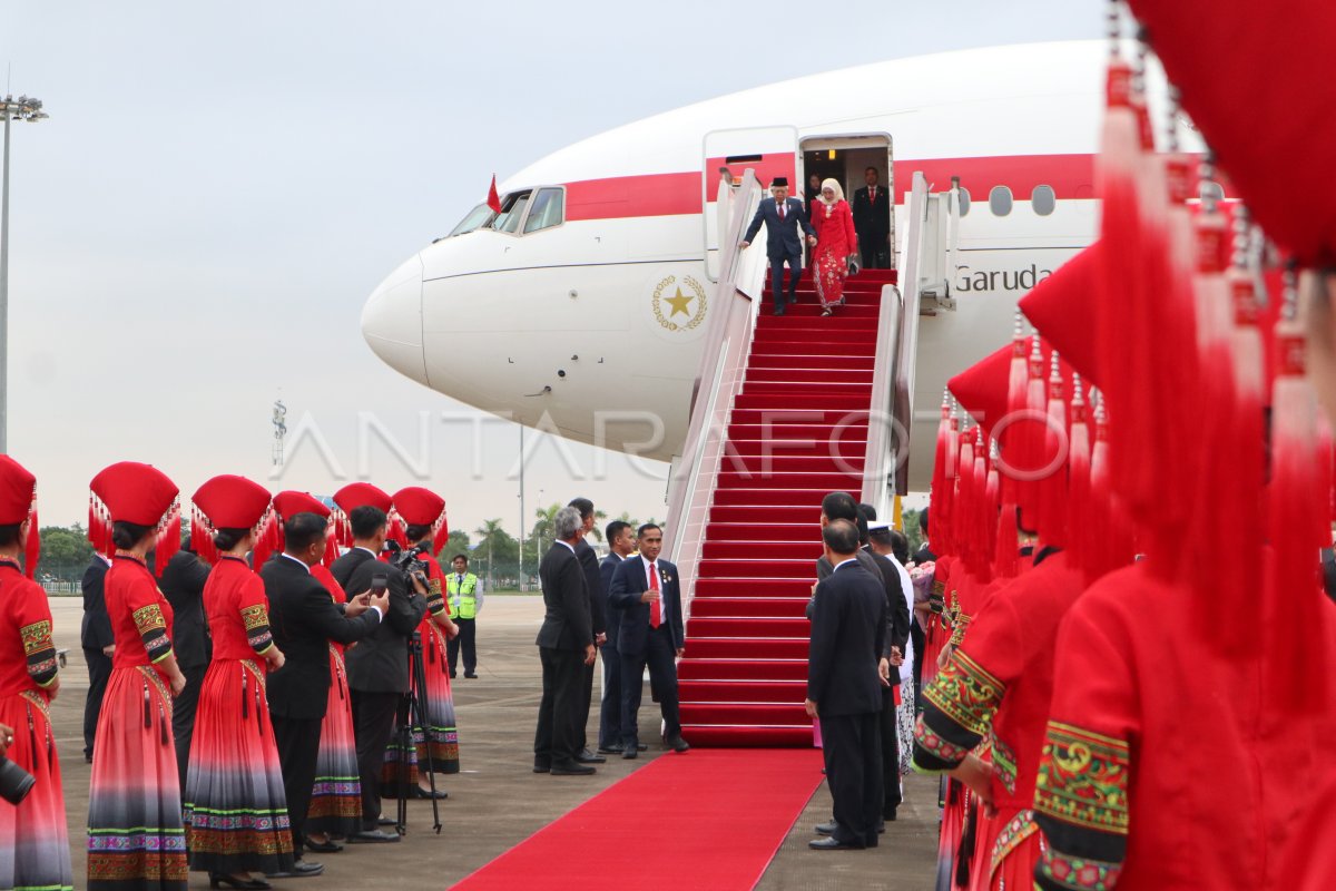 Wapres Ma'ruf Amin tiba di Nanning hadiri China-ASEAN Expo