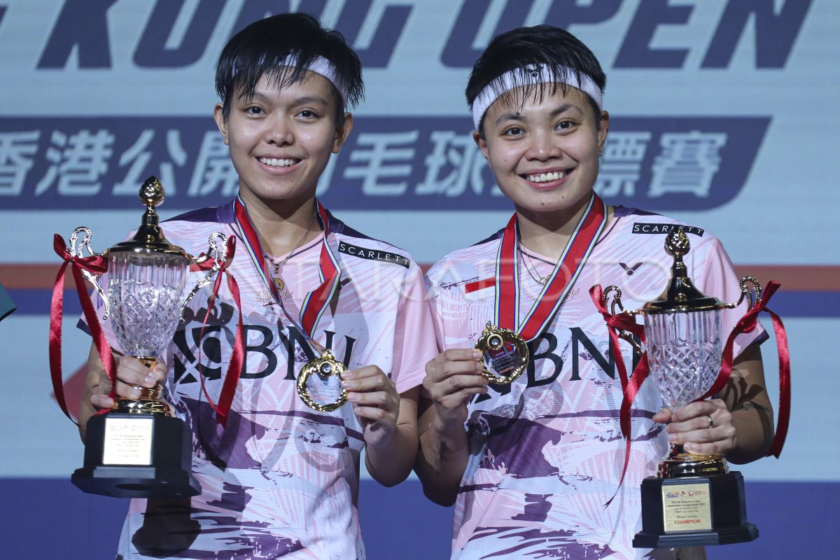 Apriyani/Fadia juarai Hong Kong Open 2023