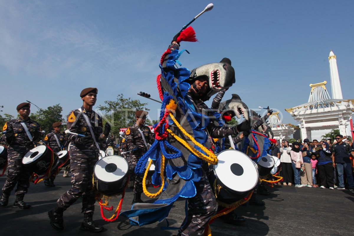 Kirab HUT ke-78 TNI Angkatan Laut
