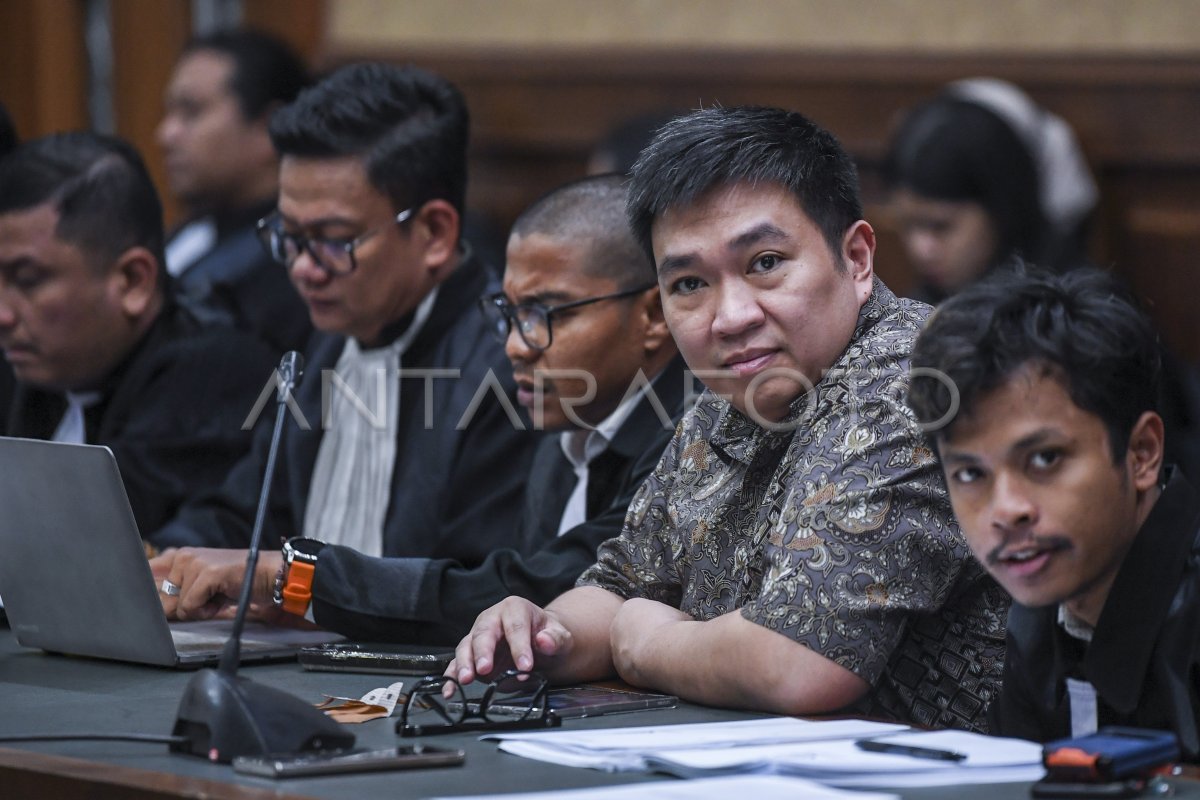 Sidang Lanjutan Kasus Korupsi BTS 4G BAKTI Kominfo | ANTARA Foto