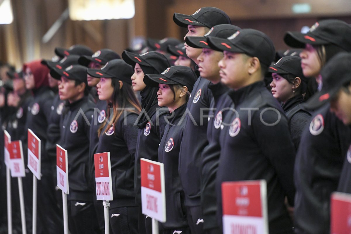 Pengukuhan kontingen Asian Games 2022