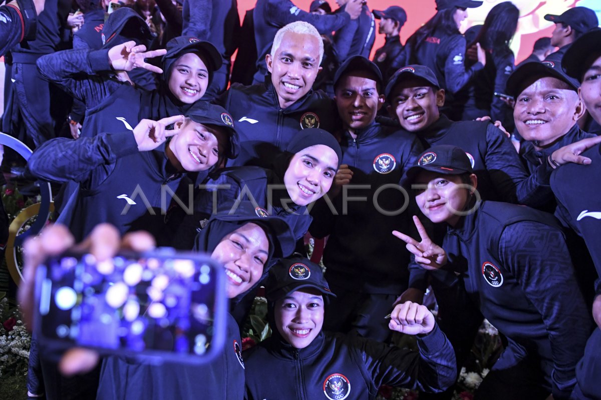 Pengukuhan kontingen Asian Games 2022