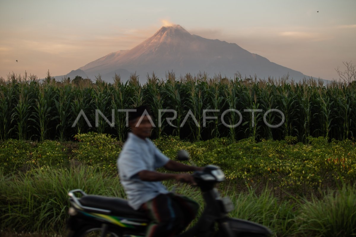 Kubah lava Gunung Merapi