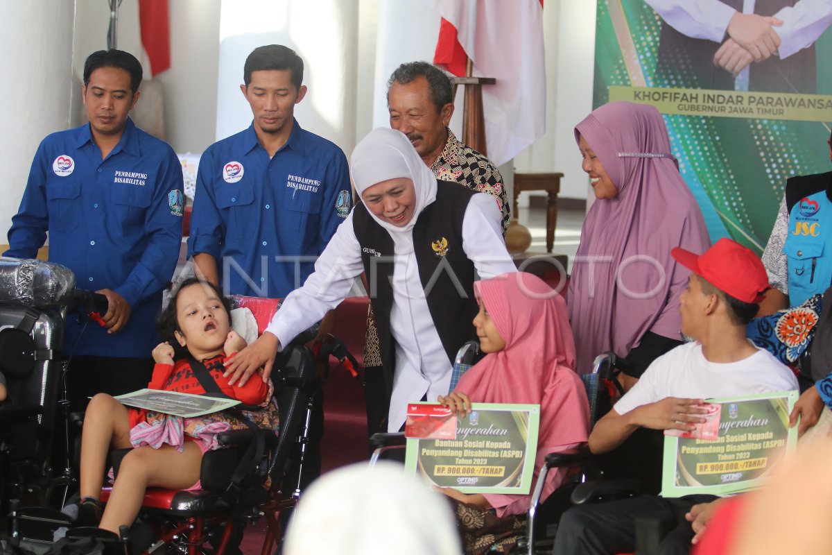 Kunjungan kerja gubernur Jatim di Kota Kediri