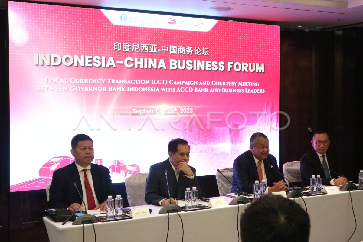 Gubernur Bank Indonesia mempromosikan Local Currency Settlement