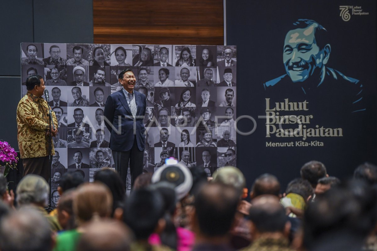 Perayaan Ulang Tahun Luhut Binsar Pandjaitan | ANTARA Foto