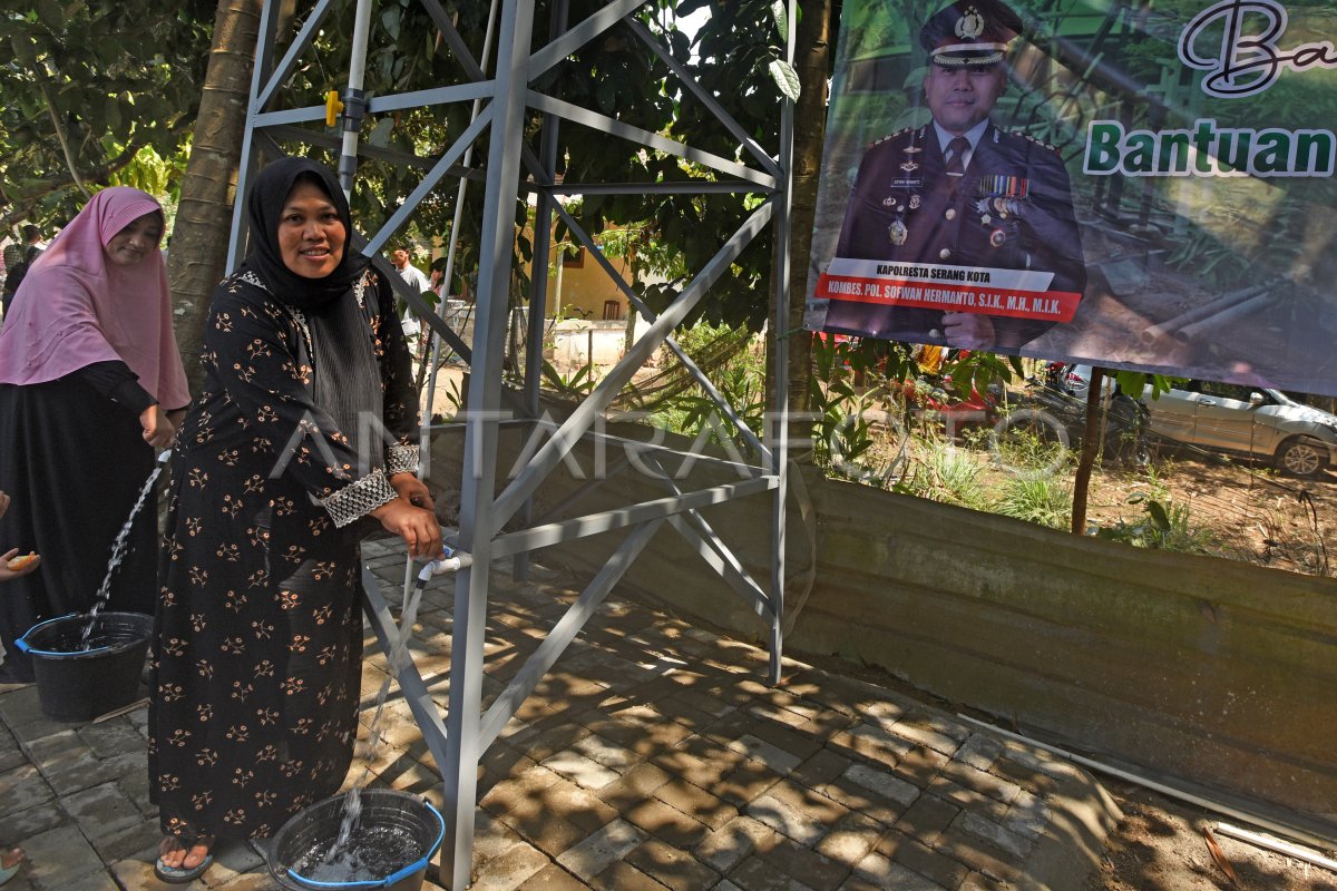 Bantuan sumur bor untuk warga terdampak kekeringan