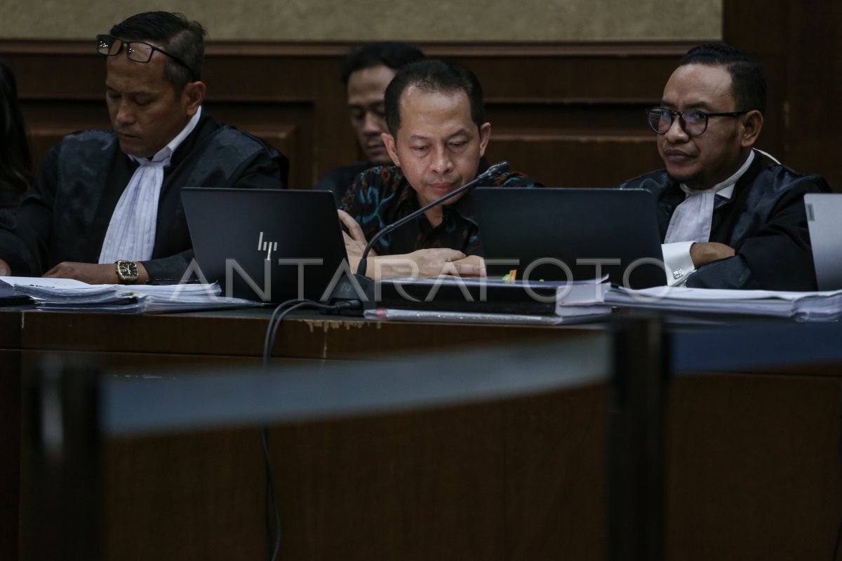 Sidang Lanjutan Kasus Korupsi BTS 4G BAKTI Kominfo | ANTARA Foto