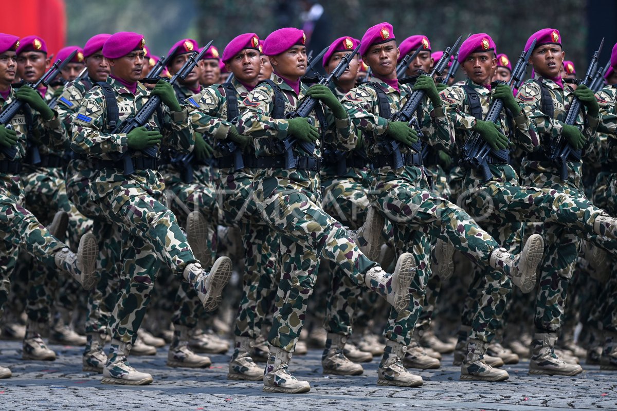 Peringatan Hut Ke 78 Tni Antara Foto