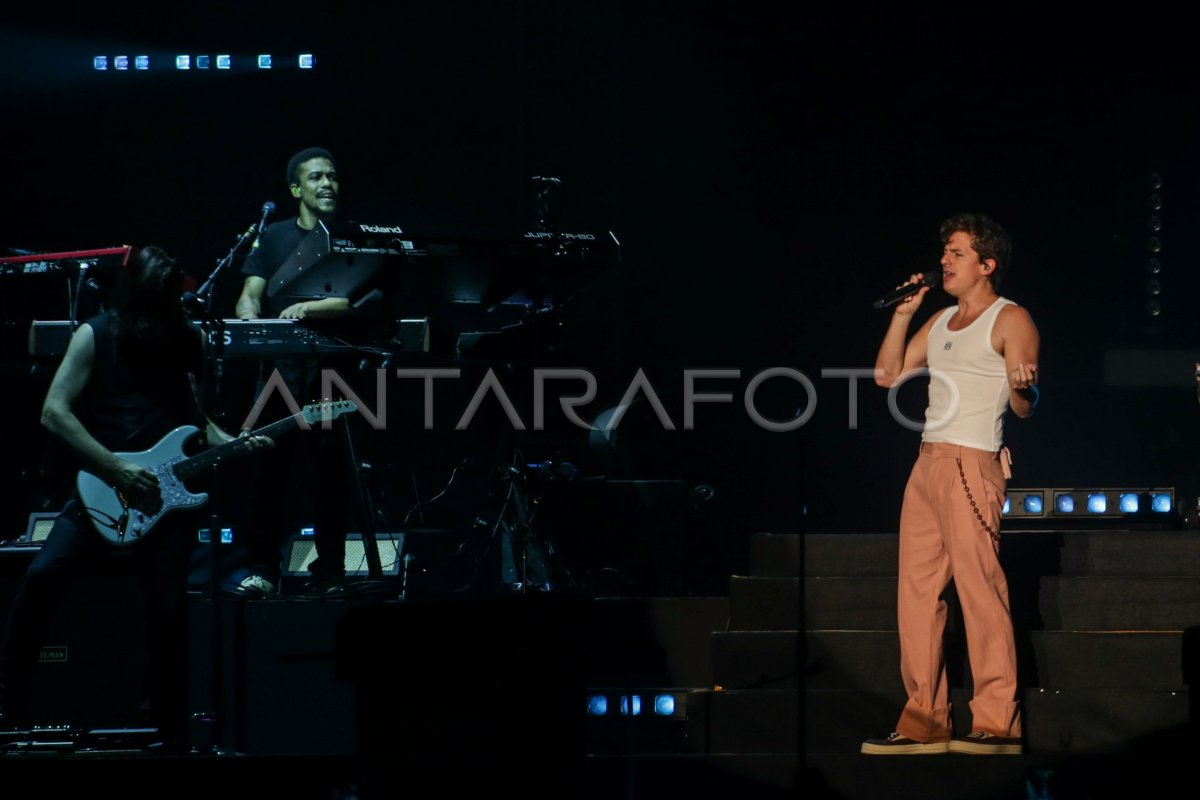 Konser Charlie Puth Di Jakarta | ANTARA Foto