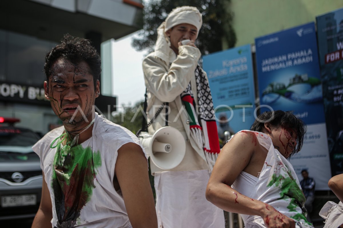 Aksi Solidaritas Untuk Palestina | ANTARA Foto