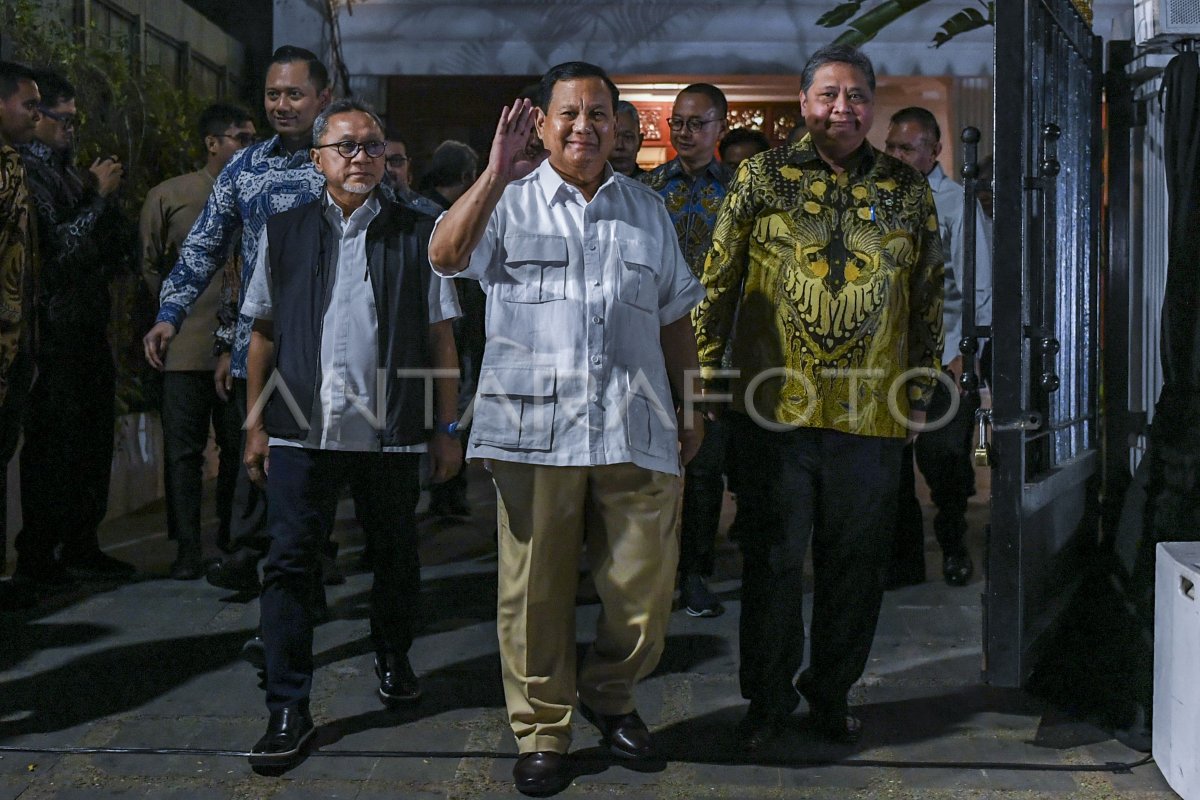 Pertemuan Koalisi Indonesia Maju | ANTARA Foto