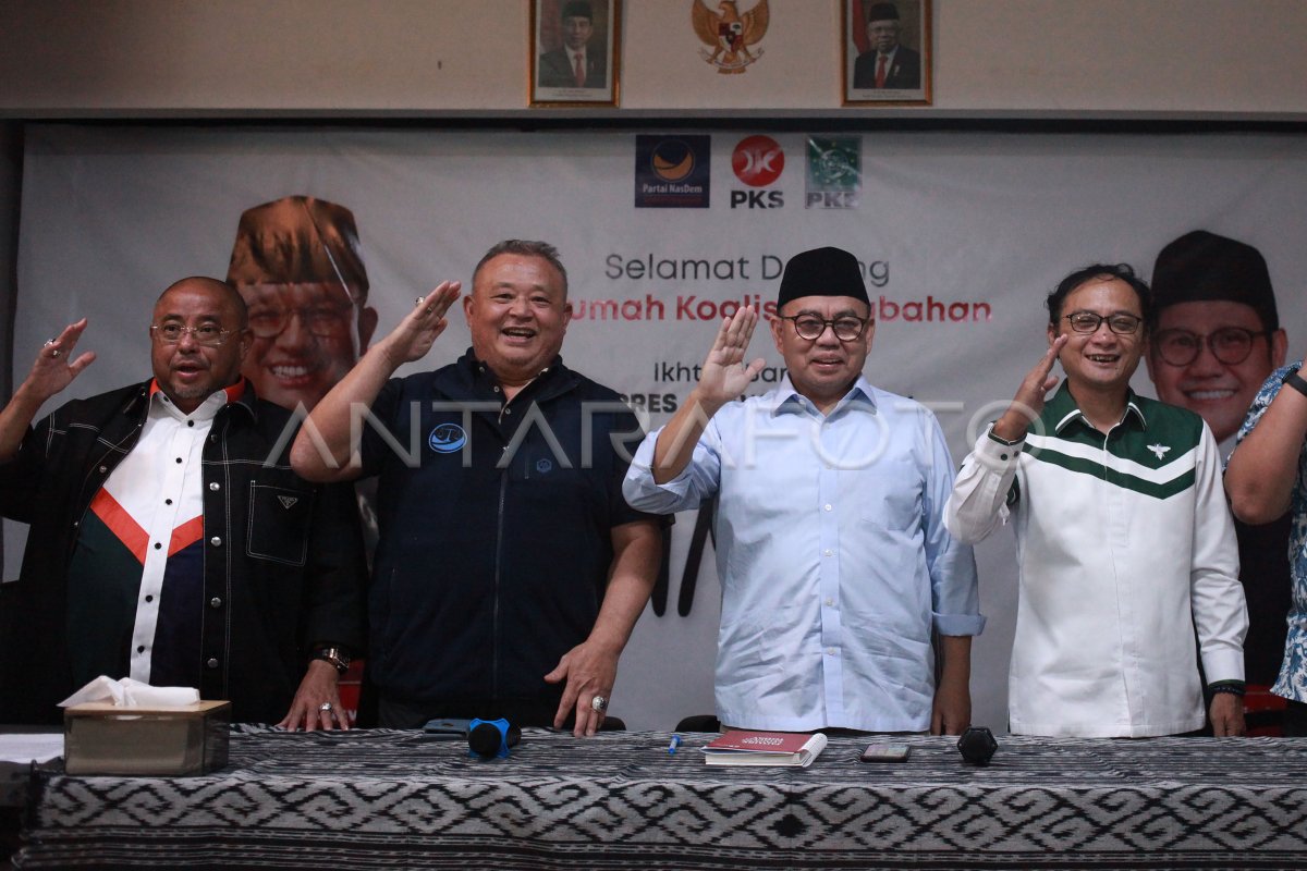 Pendaftaran Pilpres Pasangan Anies-Cak Imin | ANTARA Foto