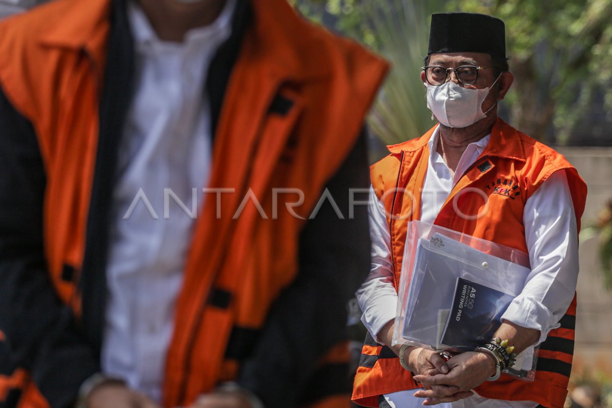 Pemeriksaan Tersangka Kasus Dugaan Korupsi Syahrul Yasin Limpo | ANTARA ...