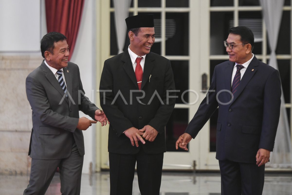 Amran Sulaiman Dilantik Menjadi Menteri Pertanian | ANTARA Foto