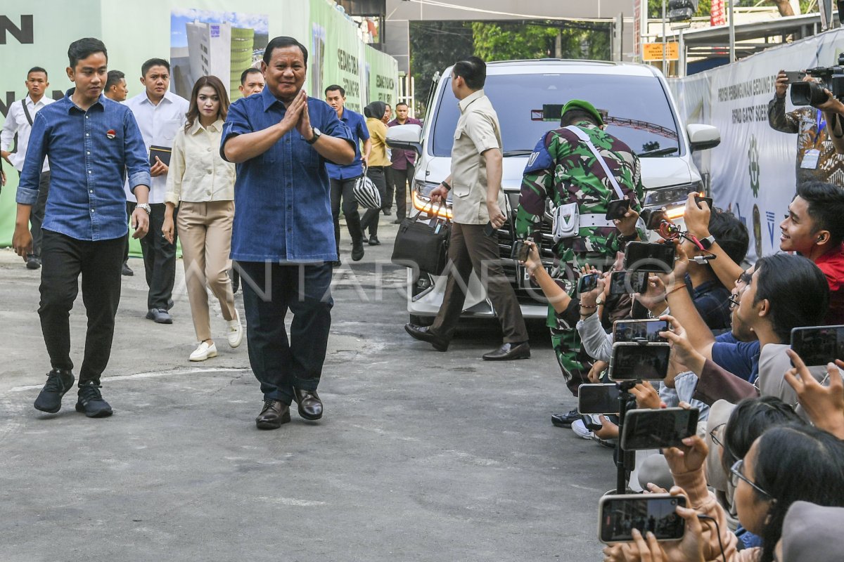 Pemeriksaan Kesehatan Prabowo - Gibran | ANTARA Foto