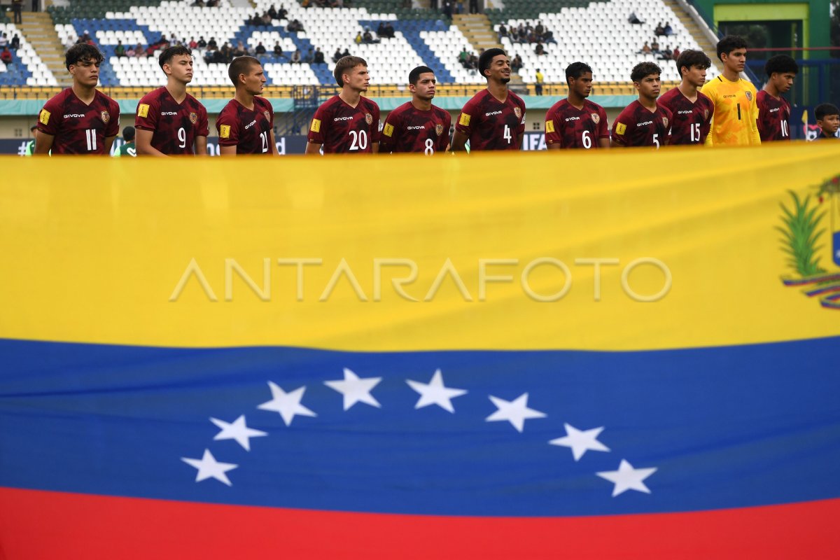 Piala Dunia U-17: Venezuela melawan Selandia Baru | ANTARA Foto