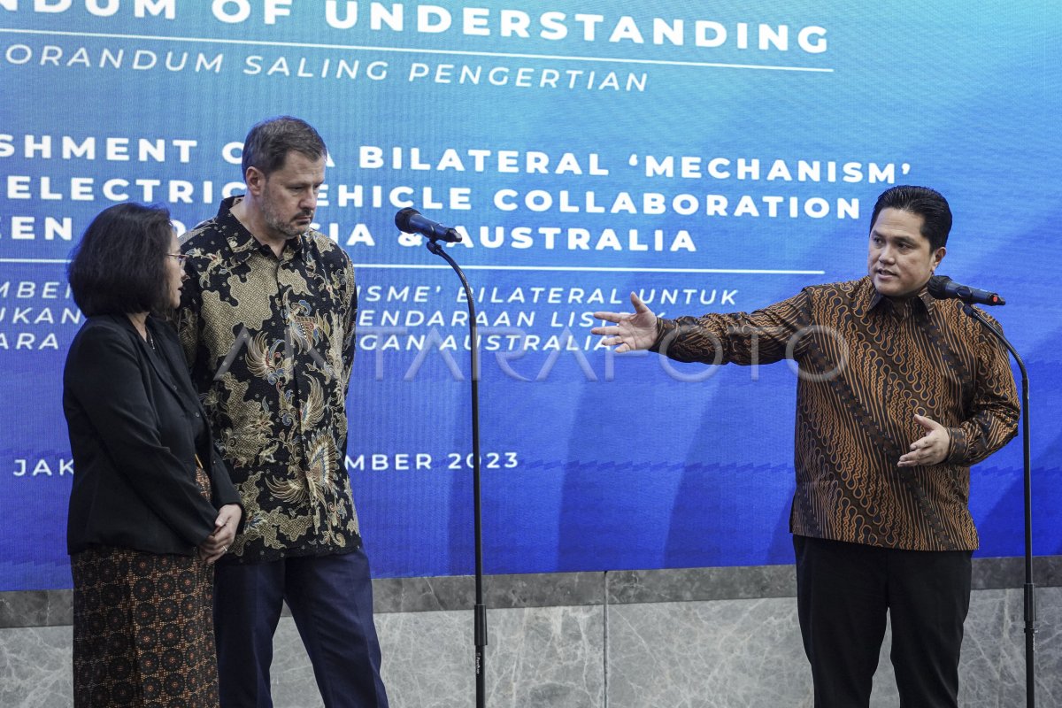 Kerja Sama Indonesia-Australia Majukan Industri Kendaraan Listrik ...