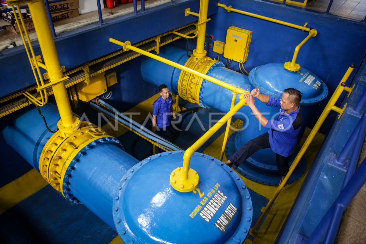 Kesiapan Stasiun Pompa Antisipasi Banjir Di Jakarta | ANTARA Foto