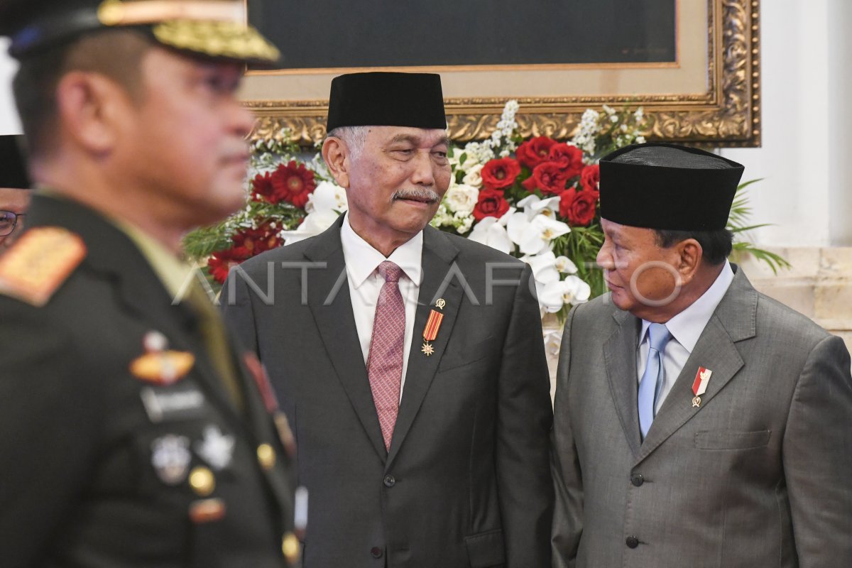 Pelantikan KSAD Jenderal TNI Maruli Simanjuntak | ANTARA Foto