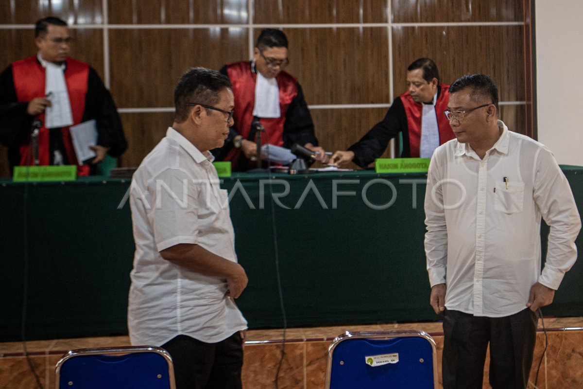 Sidang Dakwaan Kasus Korupsi KONI Sumatera Selatan | ANTARA Foto