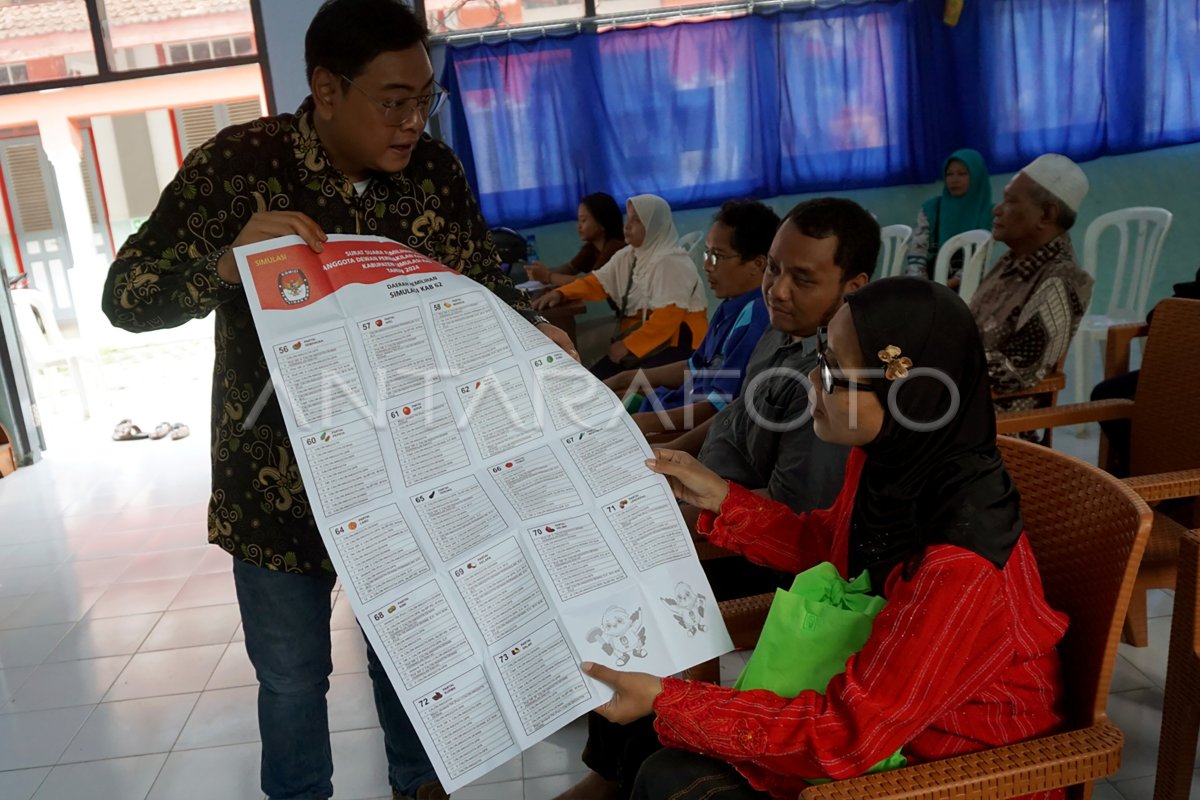 Sosialisasi Pemilu 2024 Kepada Penyandang Disabilitas Antara Foto 6765