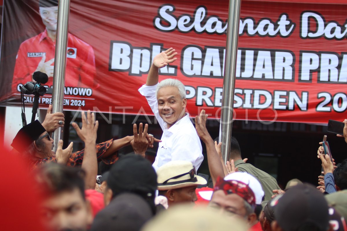 Konsolidasi Ganjar Pranowo Bersama Kader Pdi Perjuangan Antara Foto