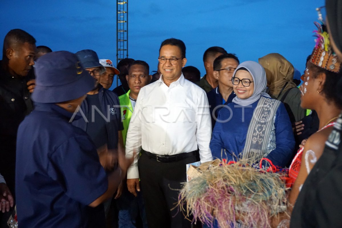 Capres Anies Baswedan Tiba Di Kota Sorong Papua Barat Daya Antara Foto