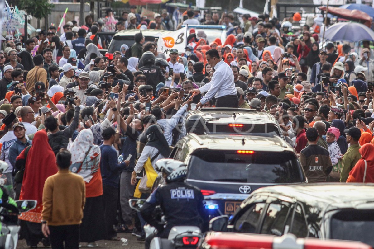 Kampanye Akbar Anies Baswedan Di Kabupaten Bogor | ANTARA Foto