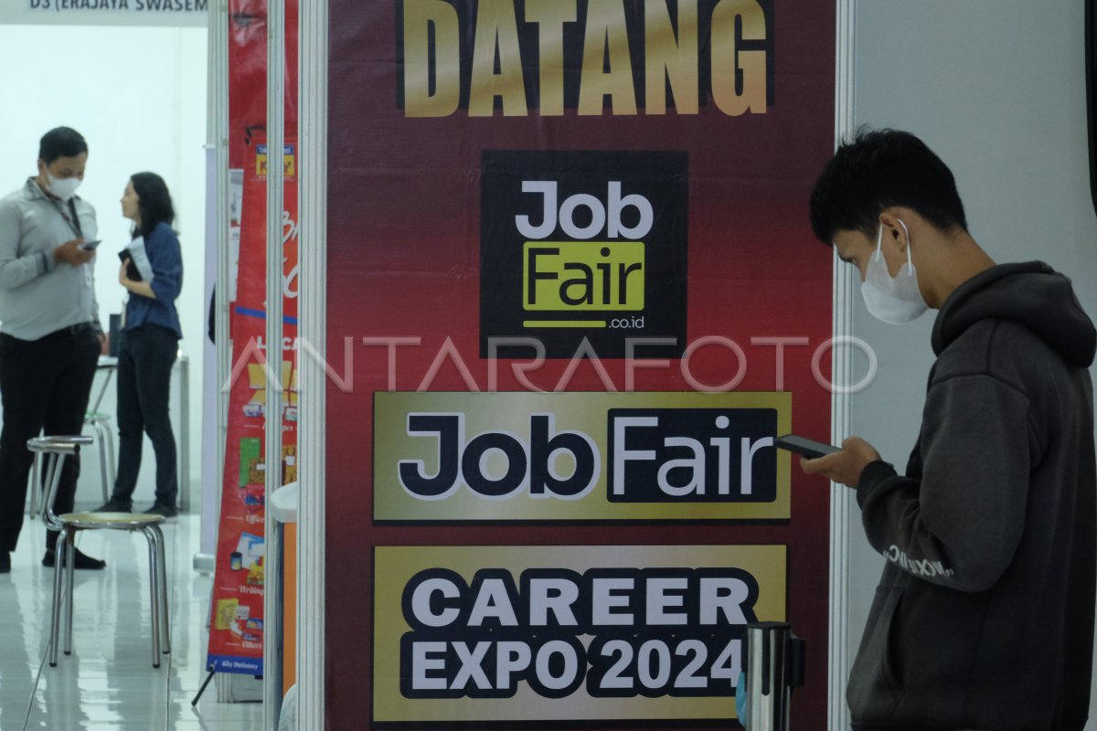 Target lapangan kerja baru 2024 | ANTARA Foto