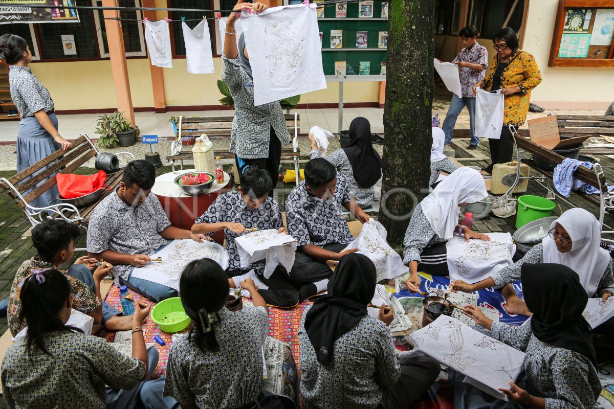 Belajar Membatik Bersama Batik Merang Pie Chart Diagr 4937