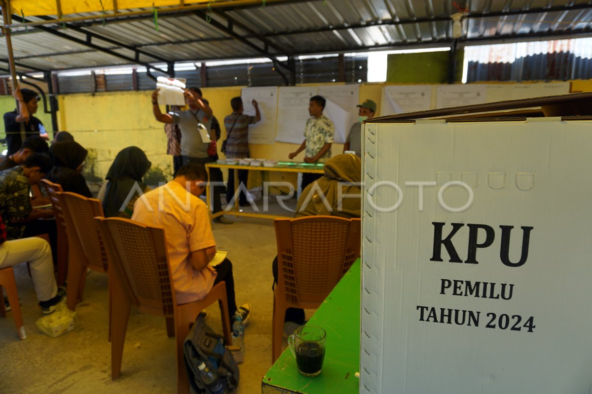 Perhitungan Suara Pemilu 2024 Di Papua Barat Daya Antara Foto