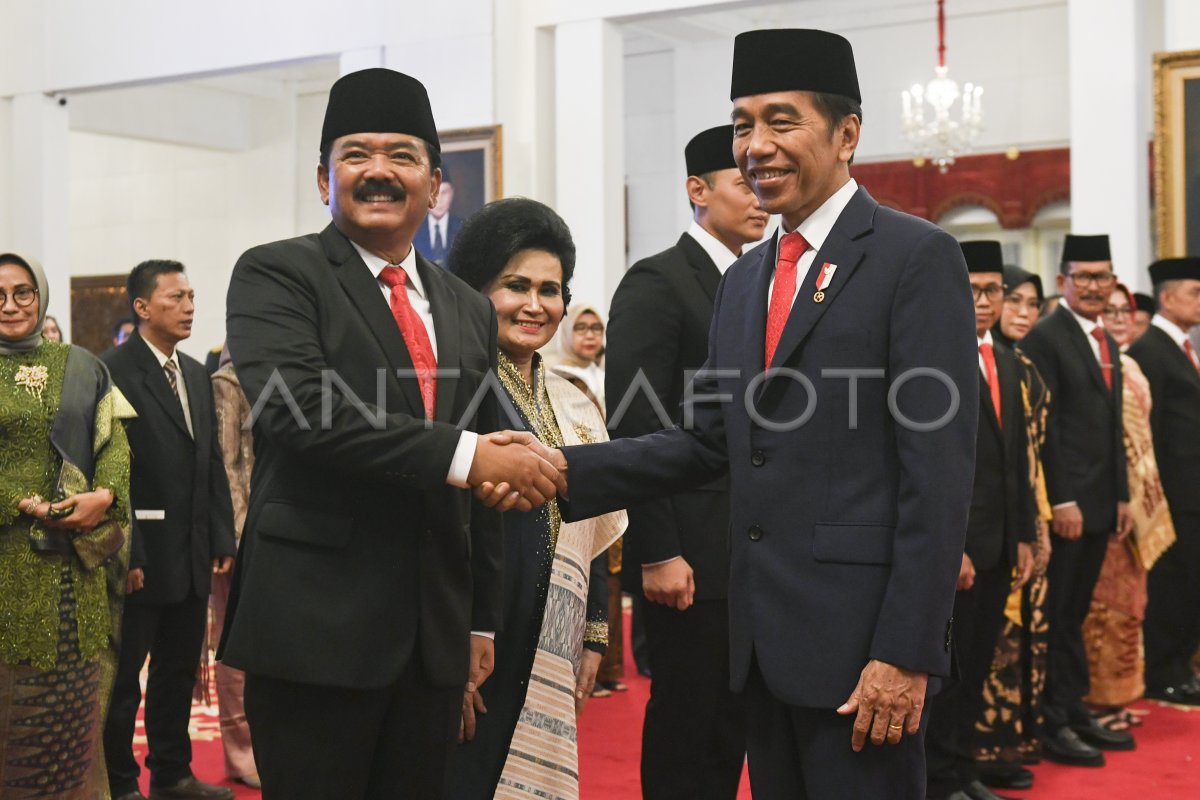 Hadi Tjahjanto Dilantik Menjadi Menko Polhukam | ANTARA Foto