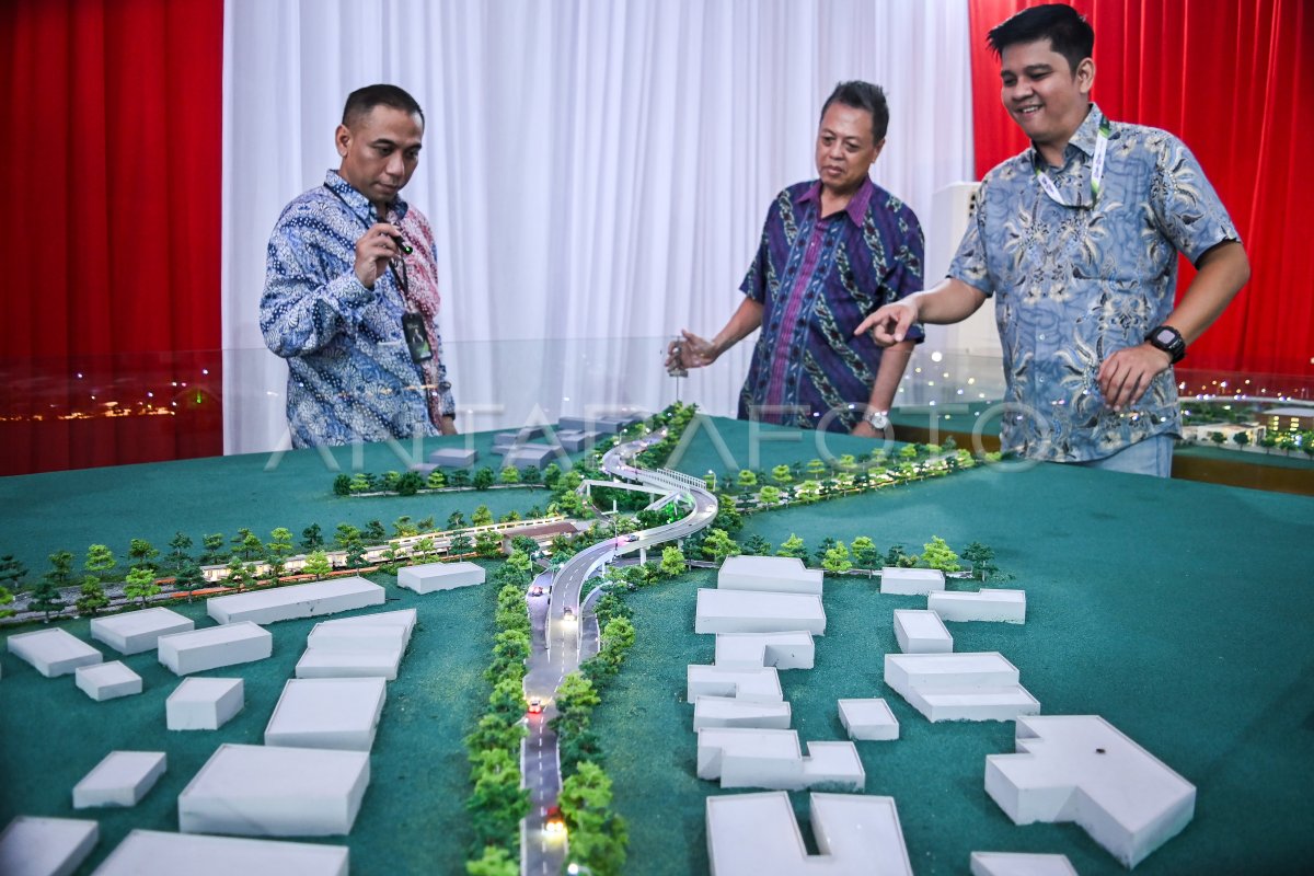 Groundbreaking Jalan Layang Tenjo | ANTARA Foto